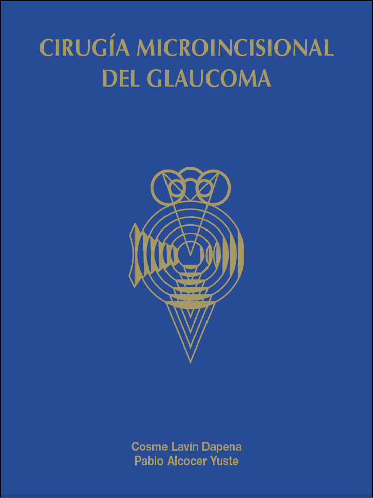 Portada del libro Cirugía Microincisional del Glaucoma (2016)