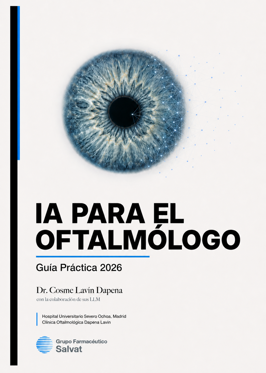 Portada del libro IA para el oftalmólogo. Guía Práctica 2026